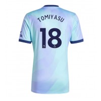 Fotballdrakt Herre Arsenal Takehiro Tomiyasu #18 Tredjedrakt 2024-25 Kortermet